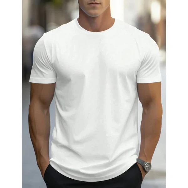 Essential T-Shirt Trio — 3 T-Shirt Premium in Cotone