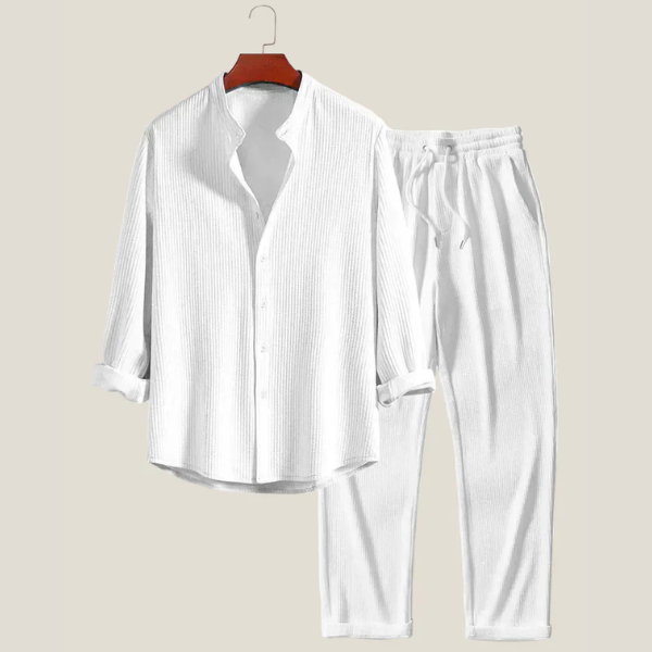 Milano Essential Set — Camicia + Pantalone Premium