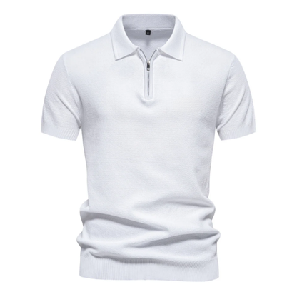 Polo Premium con Zip Elegante