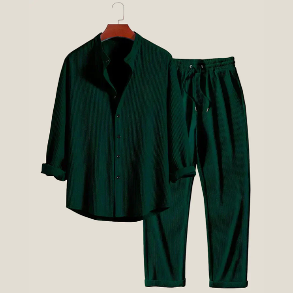 Milano Essential Set — Camicia + Pantalone Premium