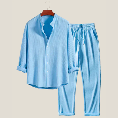 Milano Essential Set — Camicia + Pantalone Premium