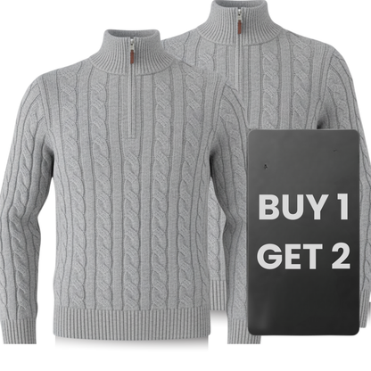Cashmere Cable Sweater (CLEARANCE) - Buy 1 Get 2