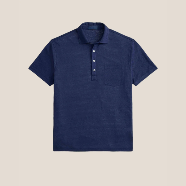Heritage Linen Polo — 100% Lino Italiano